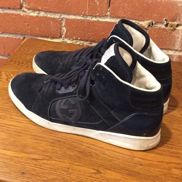 Gucci | Shoes | Gucci Mens Navy Suede 